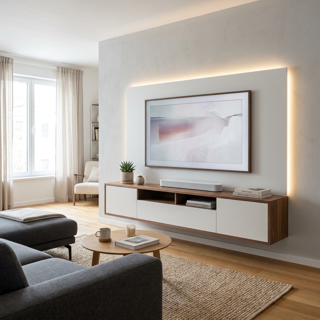 TV Ünitesi ve Duvar Paneli Montajı